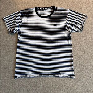 Acne studios striped tee (M)